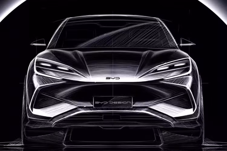 Mới đây, BYD đã chia sẻ bản phác thảo của mẫu SUV cỡ trung sắp ra mắt. Hãng xe này cũng thông báo mẫu xe điện BYD Sea Lion 07 2024 mới sẽ ra mắt công chúng vào ngày 17/11 tại Triển lãm ô tô Quảng Châu ở Trung Quốc.