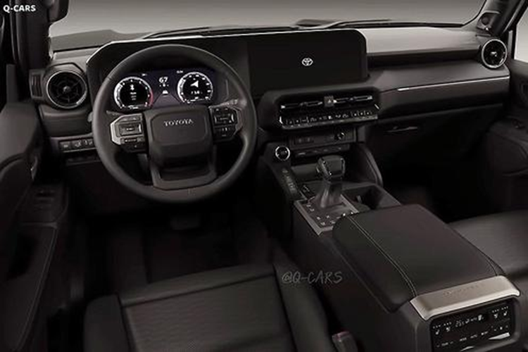 Với việc sử dụng nền tảng TNGA-F mới, mẫu xe SUV Toyota Fortuner 2024 sẽ có kích thước lớn hơn, nhờ vậy mà không gian nội thất cũng rộng rãi và thoải mái hơn. Bên cạnh đó, chiếc xe đang được kỳ vọng sẽ có cửa sổ trời cùng hệ thống hỗ trợ lái xe nâng cao ADAS.