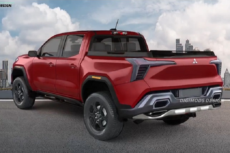 Dù chưa rõ thiết kế chính thức của Mitsubishi Triton 2024 bản thương mại ra sao nhưng những hình ảnh phác họa của kênh Digimods Design chỉ mang tính chất tham khảo, độ chính xác ở mức tương đối. Đầu xe Triton 2024 có lẽ sẽ được thiết kế đơn giản và hiện đại hơn.
