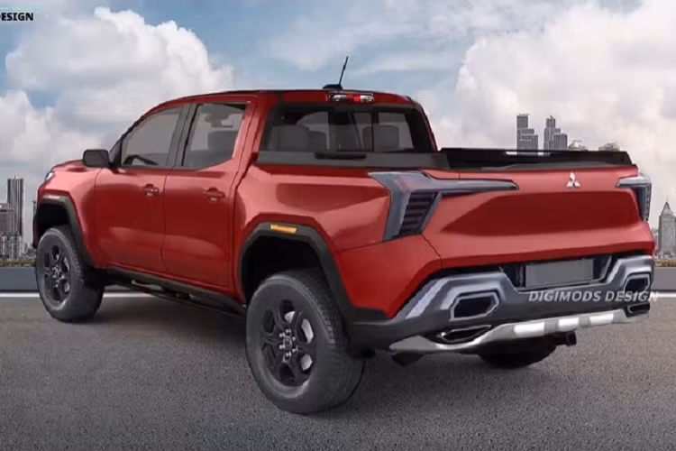 Dù chưa rõ thiết kế chính thức của Mitsubishi Triton 2024 bản thương mại ra sao nhưng những hình ảnh phác họa của kênh Digimods Design chỉ mang tính chất tham khảo, độ chính xác ở mức tương đối. Đầu xe Triton 2024 có lẽ sẽ được thiết kế đơn giản và hiện đại hơn.