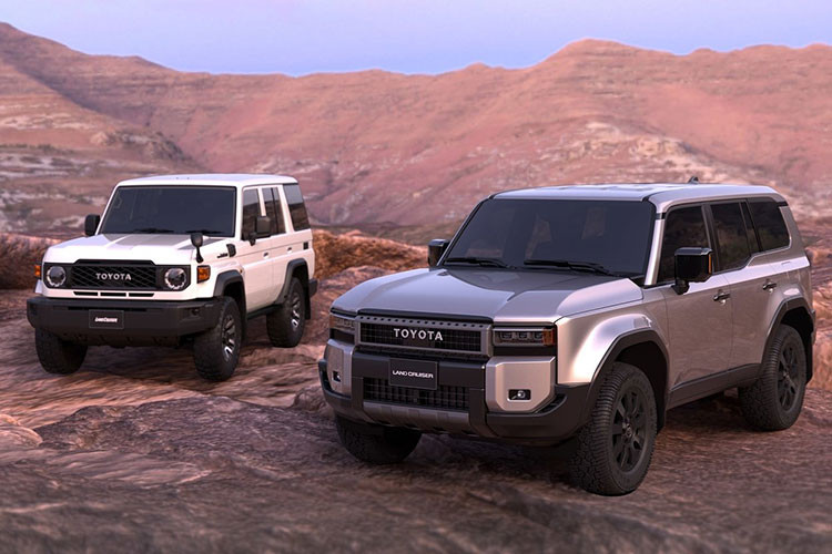 Khi đó, giám đốc thương hiệu Toyota Simon Humphries xác nhận series Land Cruiser có tương lai "mở" khi có thể tham chiến ở mọi phân khúc từ không xả thải (xe điện/xe chạy pin nhiên liệu hydro) cho tới xe giá rẻ. 