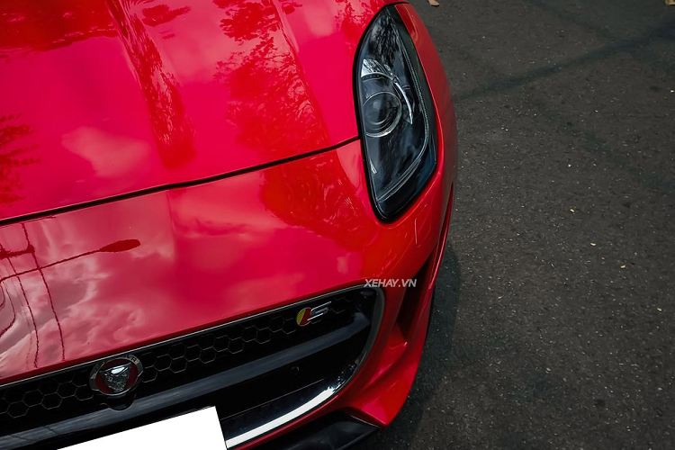 Nhìn ngang, Jaguar F-Type S cho cảm giác mềm mại hơn các mẫu xe thể thao khác do mẫu xe này không có đường gân dập nổi nào. Thiết kế thân xe bầu và được vuốt nhọn dần về phần đuôi tạo ra dáng thể thao cho xe. Jaguar F-Type S được trang bị tay nắm cửa tự động "ẩn" vào trong thân xe khi chốt cửa và chỉ mở ra ra khi xe mở chốt.