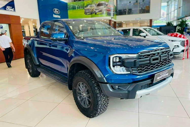 Vua cap ben dai ly, Ford Ranger Raptor 2023 da 