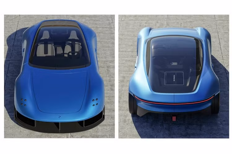 Nicolas Vigier cho biết đã lấy cảm hứng từ chiếc 356 cùng kiểu dáng của mẫu 930 để định hình phần đầu cho chiếc Porsche 911 thuần điện. Đáng chú ý, nhà thiết kế này tiết lộ phần đuôi xe được phác thảo với những đường nét tương tự chai coca.