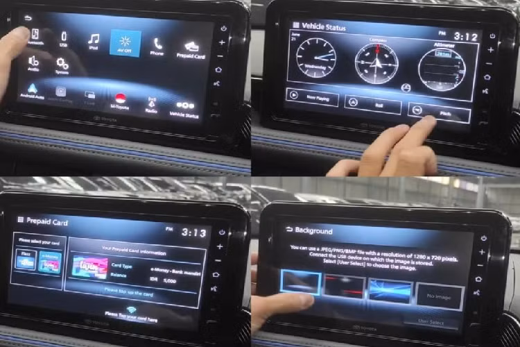 Bên cạnh đó là màn hình kỹ thuật số nhỏ để hiển thị các cài đặt của hệ thống điều hòa, nút bấm khởi động máy, cổng USB Type C và công nghệ NFC, cho phép người dùng kiểm tra số dư trong tài khoản thu phí không dừng. Đặc biệt, bản tiêu chuẩn của Toyota Yaris Cross 2023 còn được trang bị cả phanh tay điện tử và tự động giữ phanh tạm thời.