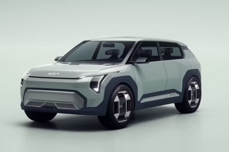 Kia EV3 tu 727,7 trieu dong, 