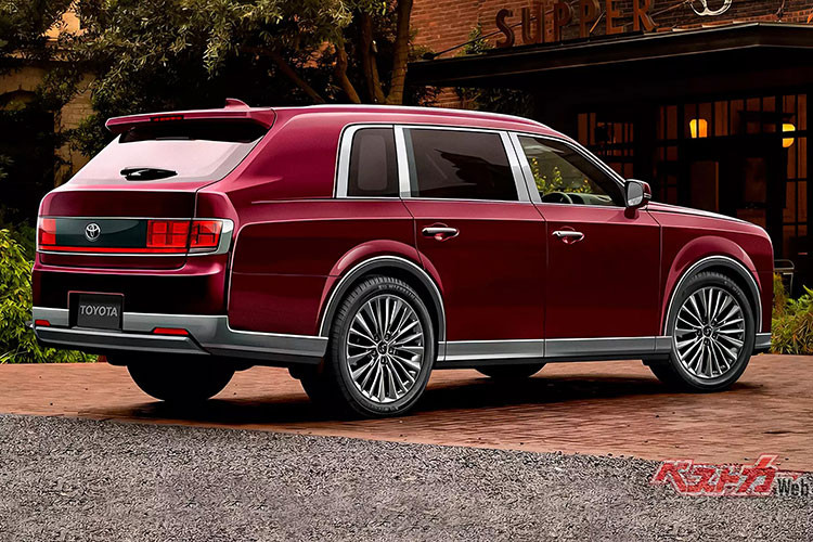 Mặc dù những người tham dự sự kiện chỉ được xem hình ảnh teaser tối màu của chiếc xe nhưng có thể nhanh chóng nhận thấy mẫu xe SUV Toyota Century SUV 2024 mới sẽ có kích thước tương tự mẫu Rolls-Royce Cullinan siêu sang của Anh quốc.