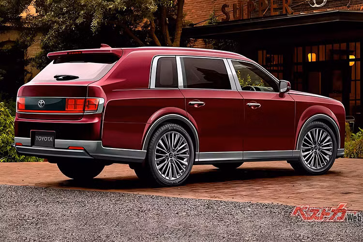 Mặc dù những người tham dự sự kiện chỉ được xem hình ảnh teaser tối màu của chiếc xe nhưng có thể nhanh chóng nhận thấy mẫu xe SUV Toyota Century SUV 2024 mới sẽ có kích thước tương tự mẫu Rolls-Royce Cullinan siêu sang của Anh quốc.