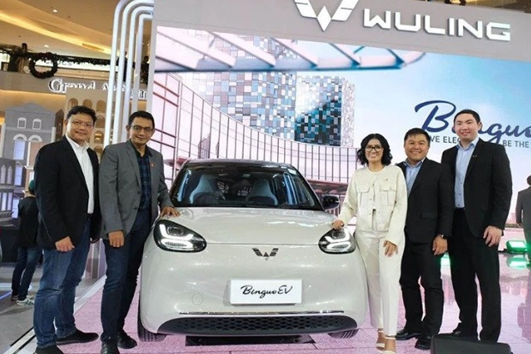 Wuling Bingo chạy điện là sản phẩm của liên doanh SAIC, GM và Wuling, trong đó GM nắm giữ 44% cổ phần còn SAIC và Wuling có 56%.
