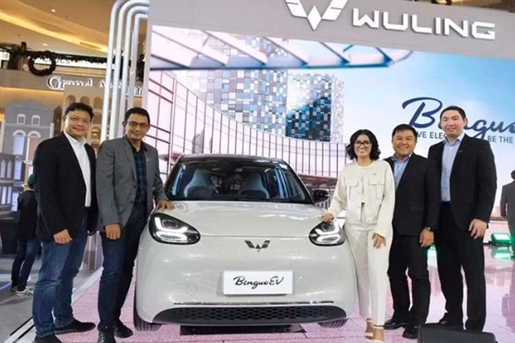 Wuling Bingo chạy điện là sản phẩm của liên doanh SAIC, GM và Wuling, trong đó GM nắm giữ 44% cổ phần còn SAIC và Wuling có 56%.