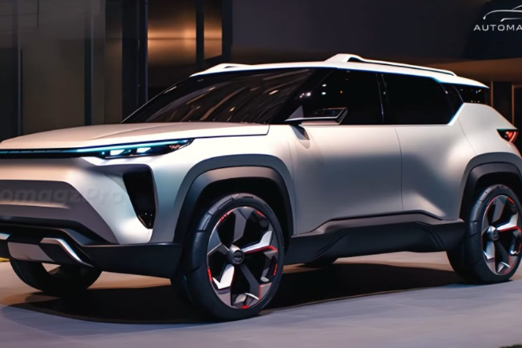 Hiện hãng xe Nhật vẫn chưa đưa ra bất kỳ thông tin nào về Toyota RAV4 thế hệ mới, tuy nhiên để người dùng có thể hình dung dễ hơn, mới đây kênh AutomagzPro đã công bố ảnh phác họa phiên bản thuần điện của Toyota RAV4 đời mới.