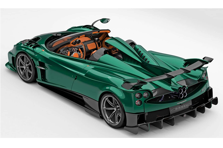 Hệ thống phanh gốm carbon thông gió của Brembo mang lại khả năng phanh cực tốt trên cả hai trục. Một điểm đặc biệt khác của siêu xe mui trần Imola Roadster là hệ thống treo tay đòn kép với giảm xóc điện tử.