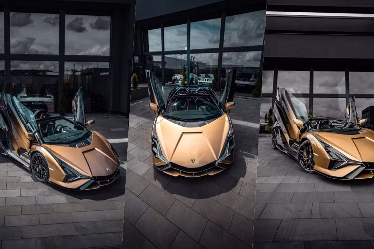 Sian Roadster còn được đánh giá là "mãnh thú" mui trần mạnh mẽ nhất của Lamborghini.