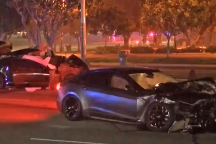 Theo đó, vào năm 2019, Kevin Aziz Riad lái xe Tesla Model S với tốc độ 120 km/h. Sau đó người này đã vượt đèn đỏ và gây tai nạn khiến hai người tử vong.