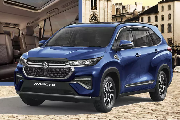 Toyota và Suzuki tận dụng tối đa sự hợp tác của họ. Sản phẩm mới nhất đến từ "cái bắt tay" này chính là mẫu MPV Suzuki Invicto Hybrid 2024 mới, chia sẻ nhiều thành phần từ dòng Toyota Innova Zenix. Điểm đặc biệt của Suzuki Invicto là nó có cả cấu hình 7 chỗ và 8 chỗ, độc quyền với hệ truyền động hybrid.