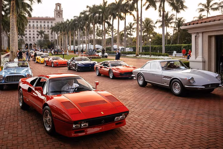 Loat xe co trieu do tai Palm Beach Cavallino Classic Concorso d'Eleganza 2023