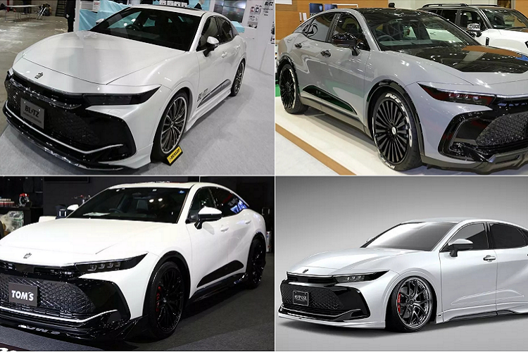Tokyo Auto Salon 2023 đã kết thúc, nhưng ấn tượng chính là số lượng Toyota Crown độ khủng được các hãng phụ kiện danh tiếng Nhật Bản mang đến sự kiện năm nay.