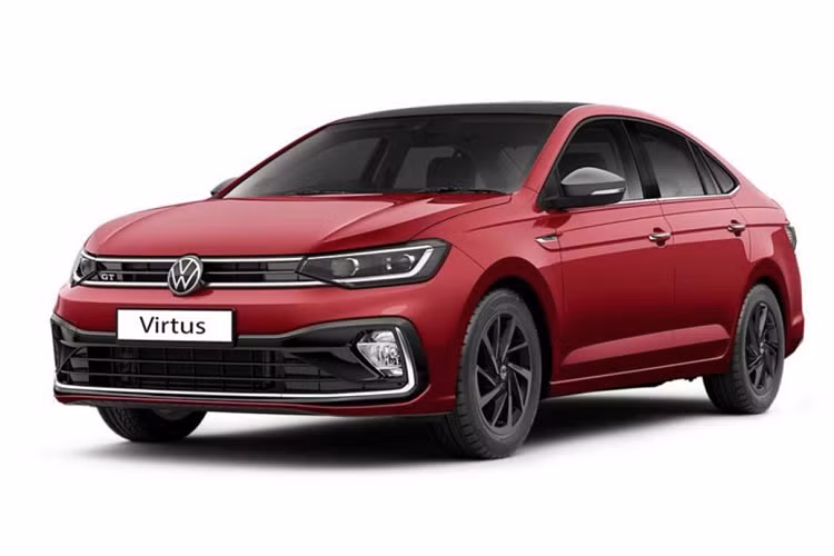 Mẫu xe sedan Volkswagen Virtus 2023 được phát triển dựa trên cơ sở gầm bệ MQB-A0-IN tương tự mẫu SUV hạng B T-Cross hiện đang bán tại Việt Nam. Xe có kích thước chiều dài 4.561 mm, chiều rộng 1.752 mm, chiều cao 1.407 mm và chiều dài cơ sở 2.651 mm.