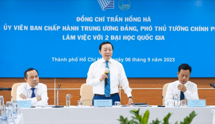 Phó thủ tướng: Sẽ ban hành Nghị định về Đại học Quốc gia Pho thu tuong: Se ban hanh Nghi dinh ve Dai hoc Quoc gia
