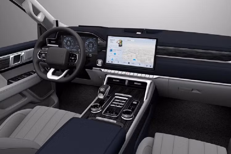 Chúng ta còn phải chờ gần 2 tuần nữa, khi mà Foton Mars 9 được trình làng trong triển lãm ô tô Thượng Hải 2023 mới thấy rõ từng chân tơ kẽ tóc trong thiết kế ngoại thất cũng như bên trong khoang lái của xe và hệ truyền động.