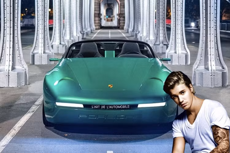 Mới đây, Justin Bieber vừa chia sẻ hình ảnh chiếc xe mới nhất trong bộ sưu tập của anh - chiếc Porsche 968 L'Art hàng thửa độc nhất thế giới.