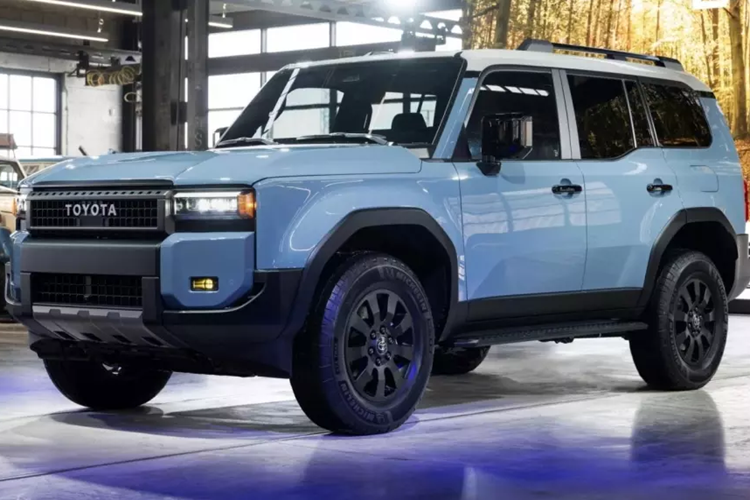 Toyota Land Cruiser Prado 2024 tu 1,5 ty dong, mo ban sat vach Viet Nam