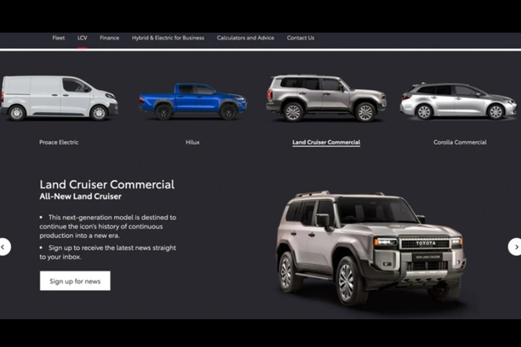 Trước đó, Suzuki cũng từng ra mắt Jimny bản thương mại tại châu Âu hay Land Rover Defender cũng có một bản tương tự. Để dễ dàng phân biệt với bản gốc, mẫu xe SUV Toyota Land Cruiser Prado Commercial sẽ sở hữu ngoại thất đồng màu, cùng kính phía sau được che kín.