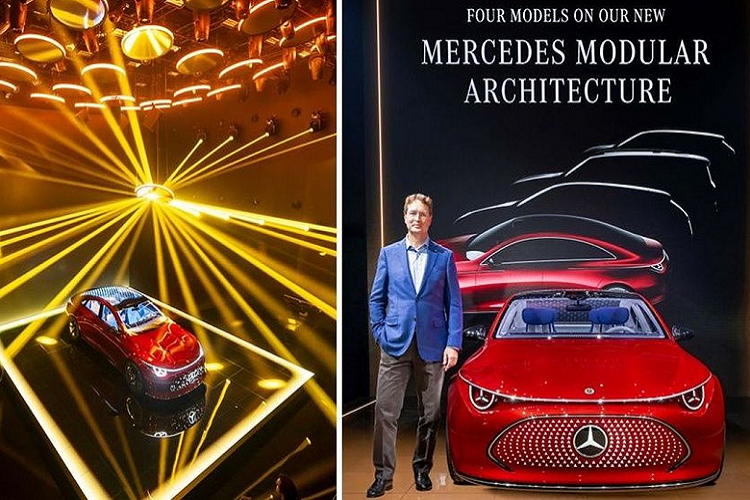 Đáng chú ý, Concept CLA Class là mẫu xe đầu tiên của thương hiệu Mercedes-Benz được phát triển trên nền tảng MMA mới. MMA – kiến trúc mô-đun Mercedes (Mercedes Modular Architecture) sẽ thay thế MFA II, nền tảng hiện đang được áp dụng trên tất cả các mẫu xe nhỏ gọn của Mercedes-Benz gồm: A-Class, A-Class Sedan, B-Class, CLA, CLA Shooting Brake, GLA, GLB, EQA, và EQB.
