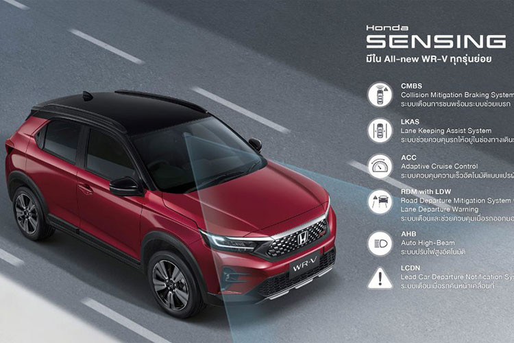 Động cơ đi kèm với hộp số biến thiên vô cấp CVT và hệ dẫn động cầu trước. Hiện hãng Honda chưa có kế hoạch bán WR-V ở thị trường Việt Nam. Trước đó, đại diện của Honda Indonesia tiết lộ sẽ chỉ xuất khẩu mẫu xe này sang các thị trường tay lái nghịch (bên phải) trong năm nay.