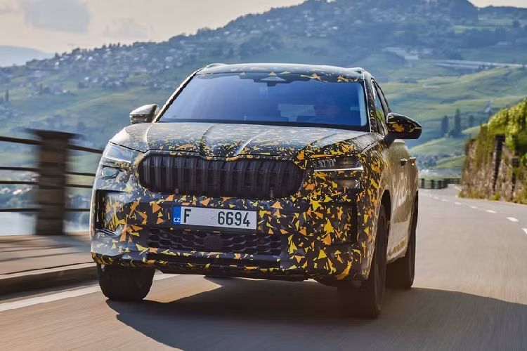 Skoda Kodiaq sap ban tai Viet Nam he lo thiet ke va trang bi