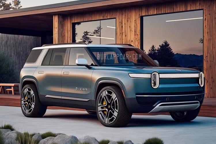 SUV dien Rivian R2S 2024 chot lich ra mat, 