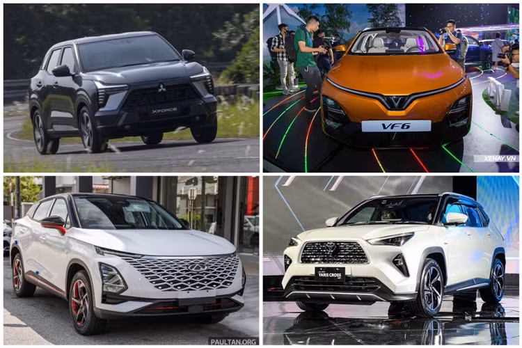 Trong thời gian tới, phân khúc SUV cỡ B dưới 1 tỷ đồng được dự báo sẽ trở nên vô cùng sôi động với hàng loạt mẫu xe “hot” sắp được giới thiệu như Toyota Yaris Cross, VinFast VF 6, Omoda 5 hay Mitsubishi XForce.