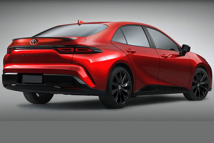 Hiện thông tin và hình ảnh cụ thể của Toyota Camry thế hệ mới chưa được hé lộ. Tuy nhiên, theo tin đồn, xe sẽ tiếp tục được phát triển dựa trên cơ sở gầm bệ TNGA (GA-K) như thế hệ cũ. Do đó, kích thước của xe, bao gồm cả chiều dài cơ sở, dự kiến sẽ không thay đổi nhiều.