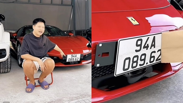 Ferrari 296 GTS hon 23 ty dong cua dai gia Bac Lieu ra bien so-Hinh-4