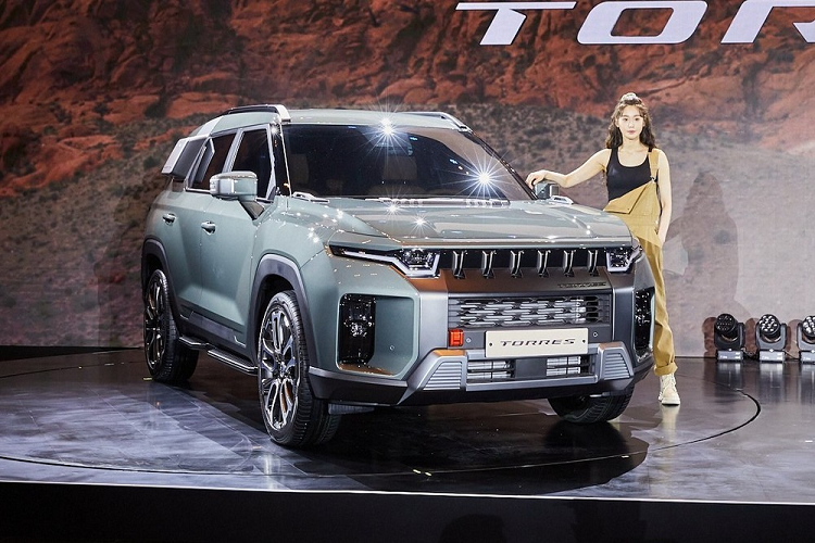 Torres sẽ là một trong những mẫu xe của KG Mobility được bán tại Việt Nam vào năm sau