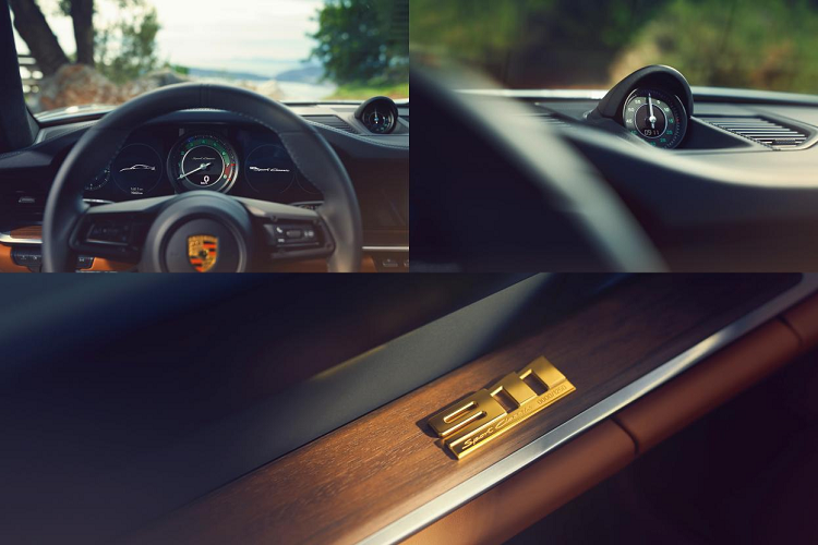 Porsche 911 Sport Classic 2023 của Cường Đô la mới lộ ảnh đã về Việt Nam sở hữu khối động cơ 6 xy-lanh, dung tích 3.8 lít, tăng áp kép sản sinh công suất tối đa 542 mã lực và mô-men xoắn cực đại 600 Nm.