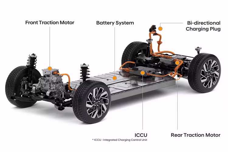 Mặc dù chưa có hình ảnh thực tế nào của EV4, nhưng đã có một số hình ảnh rendering được tạo dựng dựa trên các thông tin bên lề và ngôn ngữ thiết kế gần đây của Kia - "Opposites United" (tạm dịch: Sự thống nhất của các mặt đối lập). Theo đó, EV4 sẽ có một số chi tiết thiết kế giống của "đàn anh" EV6, như đường chân cửa sổ, cụm đèn hậu nằm vắt sang vòm chắn bùn bánh sau, và bề mặt thân xe lượn sóng.