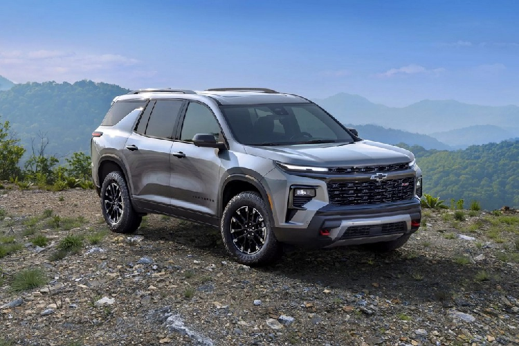 Chevrolet Traverse 2024 trinh lang, san sang 