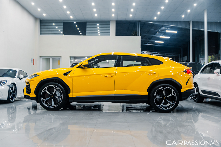 Tên gọi "Urus" như truyền thống của Lamborghini, tên gọi của chiếc xe xuất phát từ những giống bò tót tràn đầy sinh lực. Urus, hay còn được biết tới với tên gọi Aurochs, là một giống bò nguyên thủy to lớn và mạnh mẽ, tổ tiên của những gia súc hiện đại. Giống bò tót Tây Ban Nha lừng danh cũng có họ hàng và dáng vẻ tương đồng với Aurochs.