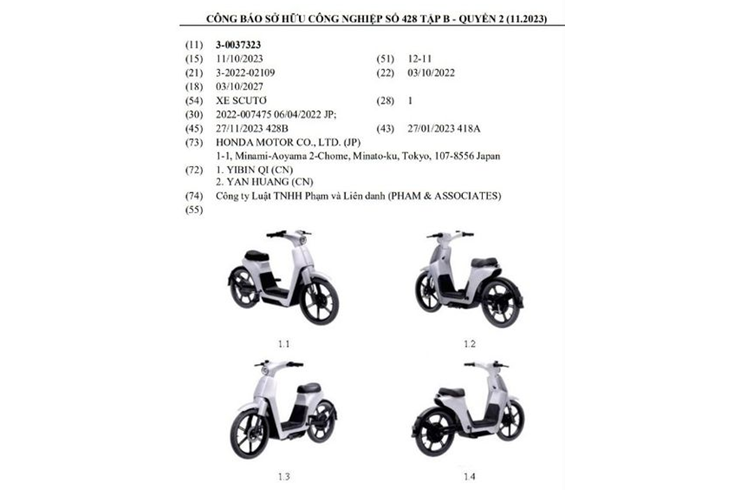 Honda Cub e được xem là phiên bản điện của dòng xe Super Cub huyền thoại. Đối với Cub e, Honda đã tinh chỉnh lại kiểu dáng theo hướng gọn gàng, đơn giản hơn so với mẫu xe chạy xăng. Honda Cub e có kích thước dài x rộng x cao lần lượt là 1.839 x 339 x 1.066 mm.