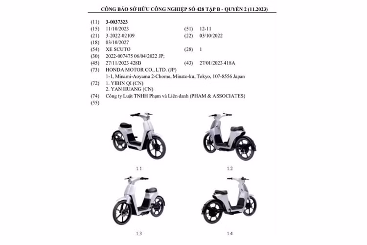 Honda Cub e được xem là phiên bản điện của dòng xe Super Cub huyền thoại. Đối với Cub e, Honda đã tinh chỉnh lại kiểu dáng theo hướng gọn gàng, đơn giản hơn so với mẫu xe chạy xăng. Honda Cub e có kích thước dài x rộng x cao lần lượt là 1.839 x 339 x 1.066 mm.