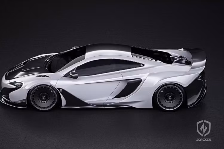 Những sửa đổi được thực hiện cho 650S có lẽ ấn tượng hơn. Giống như gói 570S, gói độ cho 650S gồm bộ chia gió mới, cửa hút gió phía trước và mui xe. Cửa gió thể thao được bố trí trên vòm bánh trước, phần thân được mở rộng cũng như vòm bánh sau.