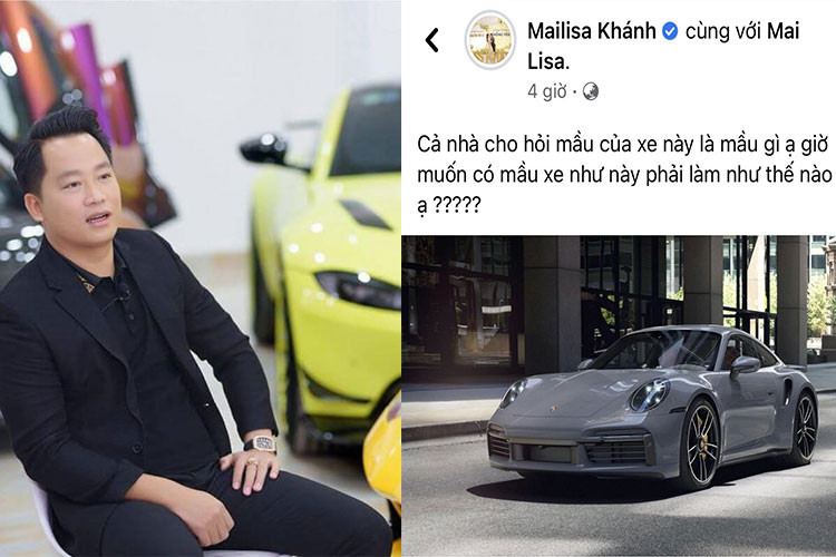 Sau bài đăng đã đạt được thỏa thuận với Ferrari Việt Nam về việc đưa về nước một mẫu xe “đẹp và độc nhất từ trước đến giờ”, đại gia siêu xe Hoàng Kim Khánh tiếp tục chia sẻ việc anh chuẩn bị được nhận bàn giao một chiếc xe đến từ thương hiệu Porsche.