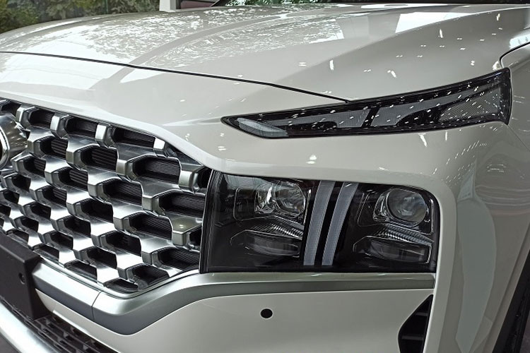 Hyundai Santa Fe đang bán tại Việt Nam thuộc phiên bản nâng cấp giữa vòng đời (facelift). Xe khá được ưa chuộng tại Việt Nam nhờ nhiều nâng cấp cả về ngoại thất lẫn nội thất và công nghệ.