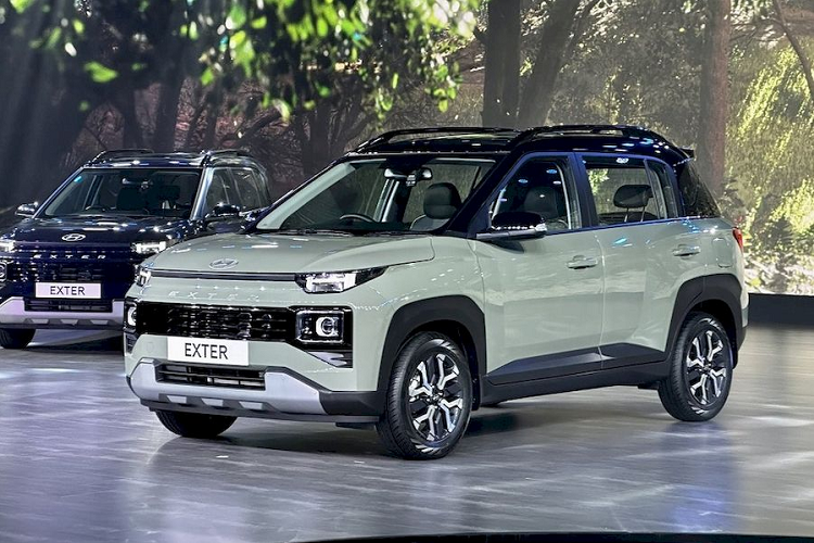 Mẫu xe SUV Hyundai Exter 2024 mới có số đo dài x rộng x cao tương ứng là 3.815 x 1.710 x 1.631 mm (DxRxC), chiều dài cơ sở đạt 2.450 mm.