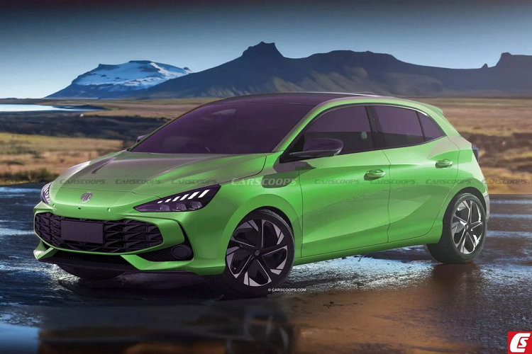 Lấy cảm hứng từ MG5 Sedan, ngoại thất của MG3 thế hệ mới toát lên vẻ sang trọng nhưng vẫn có những nét thể thao. Phần đầu xe gây ấn tượng tạo hình như mũi cá mập, đèn pha thiết kế mảnh, sắc sảo, kết hợp hài hoà với lưới tản nhiệt rộng đặt thấp.