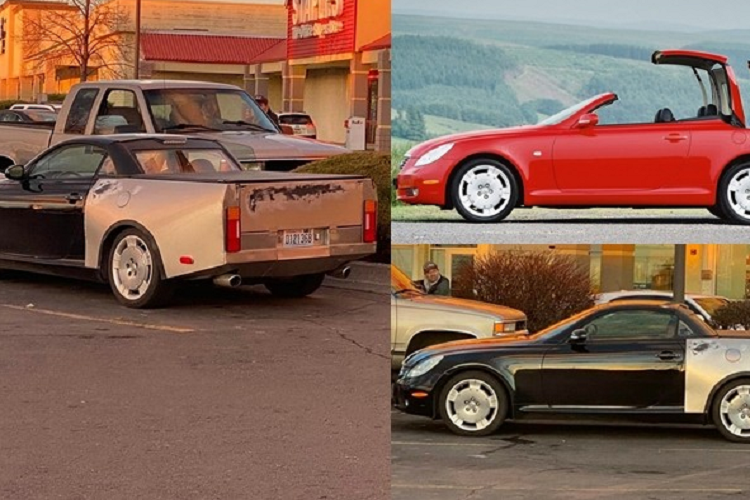 Có lẽ ít ai dám nghĩ đến việc độ Lexus SC430 thành xe bán tải nhưng với các dân chơi, cái gì càng khó càng khiến họ thích thú mày mò, làm cho bằng được và kết quả là một chiếc xe thể thao có thùng hàng như xe bán tải đã ra đời, giải quyết được tình trạng vợ cho tiền mua xe thể thao mui trần nhưng muốn có thùng hàng đủ rộng như xe tải để off-road.