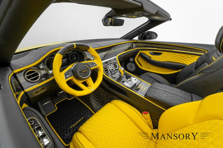 Giống với những dự án trước, Mansory cho phép khách hàng tùy biến tất cả những chi tiết nội thất theo ý thích cá nhân, bao gồm chất liệu, màu sắc, ốp nội thất, đường chỉ may... Bên cạnh những thay đổi rõ ràng về ngoại thất và nội thất, hãng độ Đức cũng tinh chỉnh thêm cả “trái tim” của chiếc grand tourer.