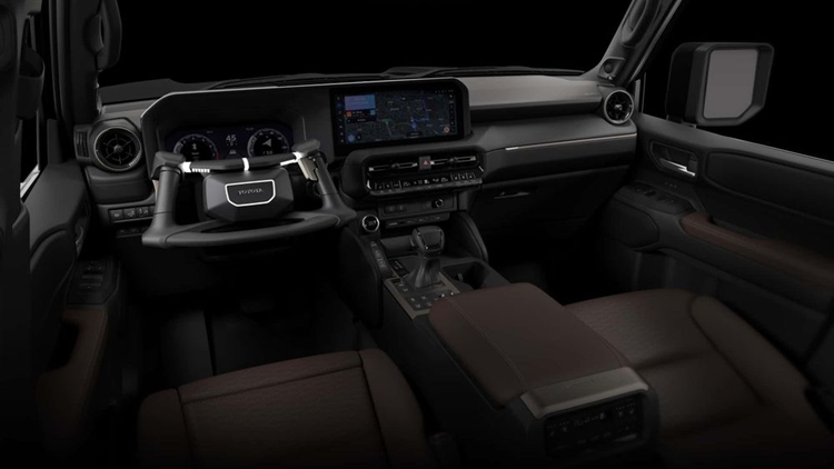 Toyota Land Cruiser Prado dac biet khong chan ga, chan phanh-Hinh-2