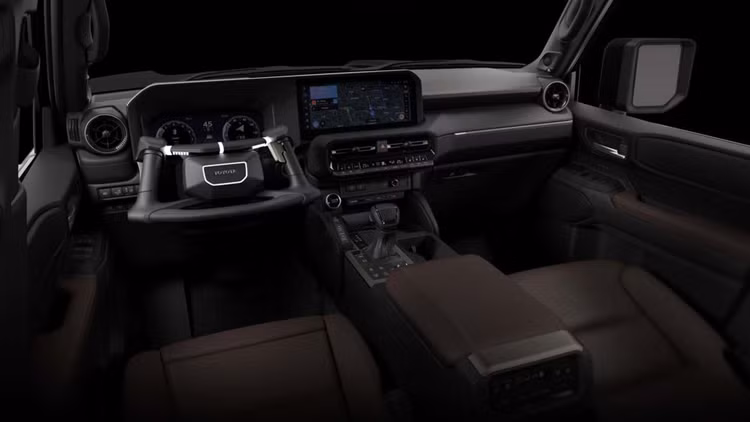 Toyota Land Cruiser Prado dac biet khong chan ga, chan phanh-Hinh-2